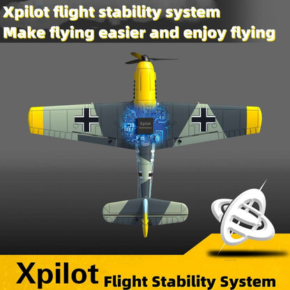 BF109 Warbird RC Plane, 2.4GHz 4CH 400mm Wingspan - Aerobatics & XPilot EPP RTF - www.Shopthatapp.com