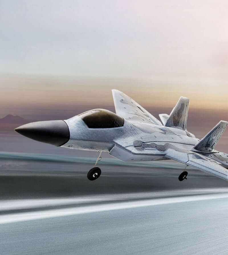 F22 4CH RC Fighter Plane - 2.4G EPP Warbird RTF Toy for Kids - www.Shopthatapp.com