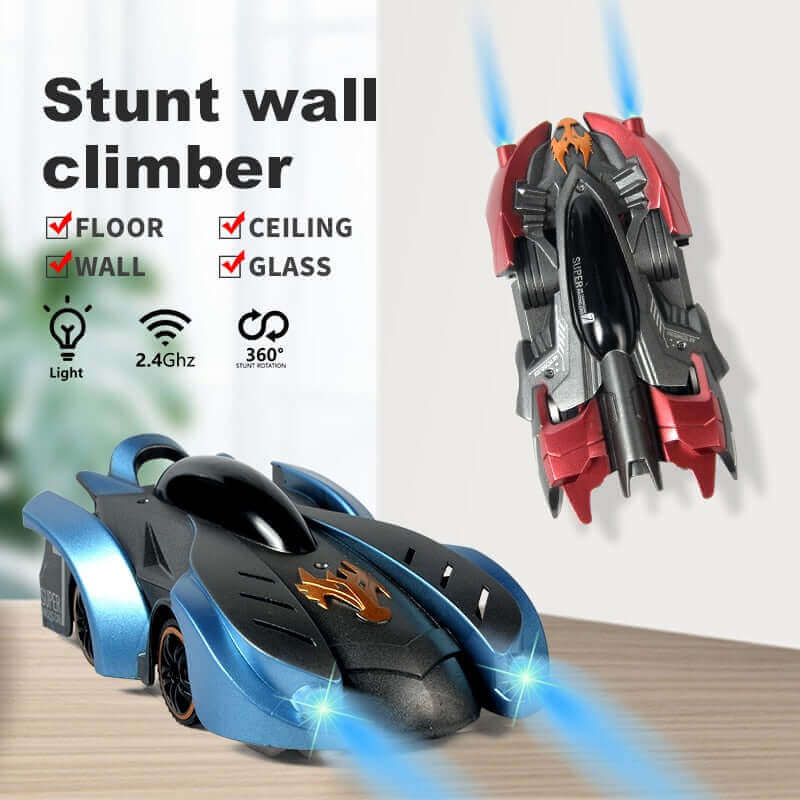 2.4G Anti-Gravity Wall Climbing RC Car - Electric 360 Rotating Stunt Car Toy - www.Shopthatapp.com