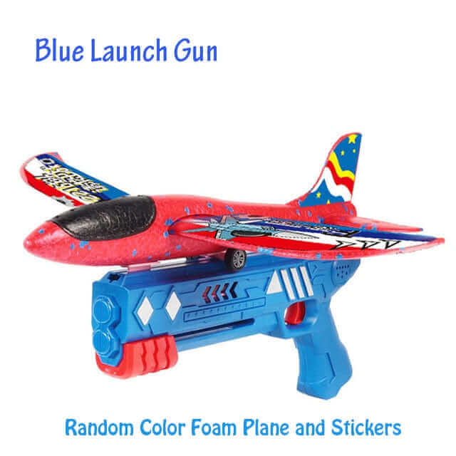2024 Foam Plane Launcher Gun Toy - Outdoor Catapult Airplane for Kids - www.Shopthatapp.com