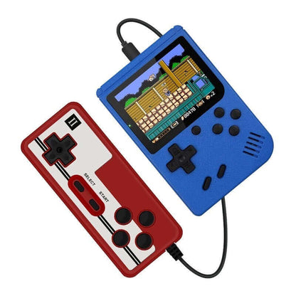 Retro Mini-Handheld-Spielkonsole – 8 Bit, 3,0-Zoll-LCD, 400 integrierte Spiele