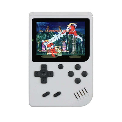 Retro Mini-Handheld-Spielkonsole – 8 Bit, 3,0-Zoll-LCD, 400 integrierte Spiele