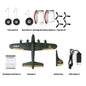Avion télécommandé FX817 B17 - Planeur 2,4 GHz à voilure fixe