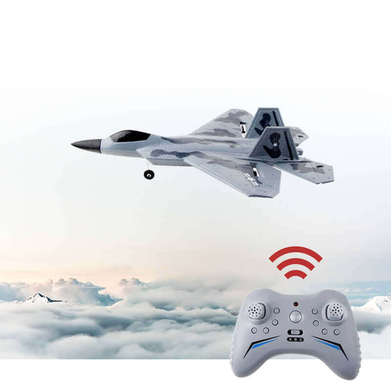 F22 4CH RC Fighter Plane - 2.4G EPP Warbird RTF Toy for Kids - www.Shopthatapp.com
