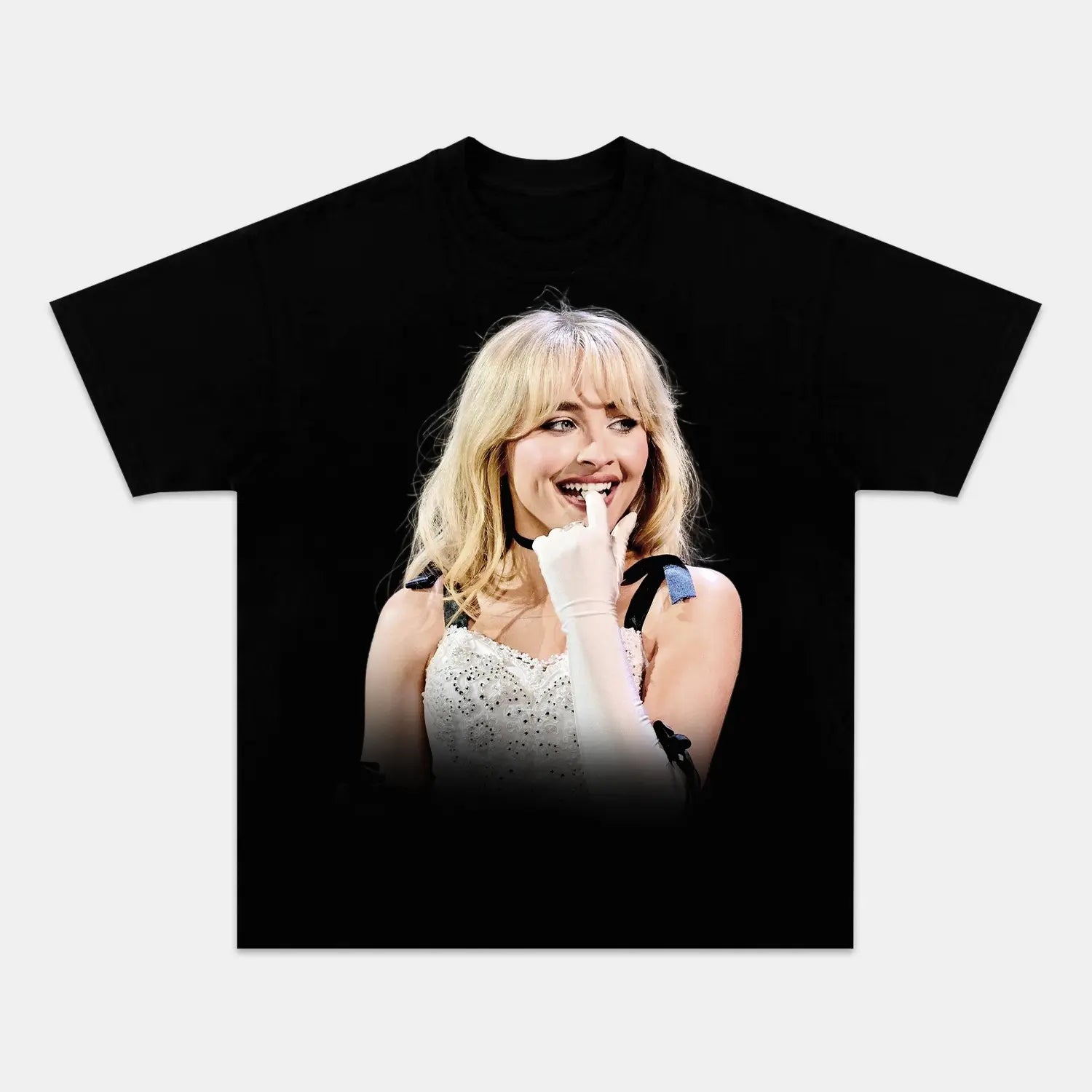 Sabrina Carpenter: Music Icon Tee V7 - www.Shopthatapp.com