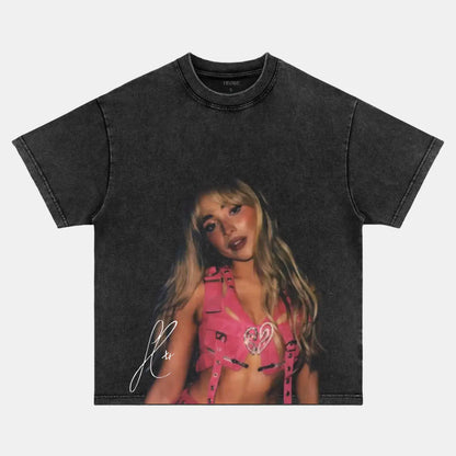 Sabrina Carpenter: Music Icon Tee V17 - www.Shopthatapp.com