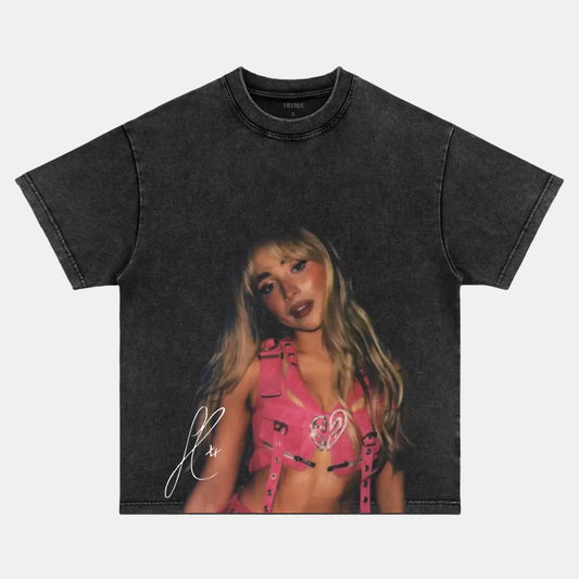 Sabrina Carpenter: Music Icon Tee V17 - www.Shopthatapp.com