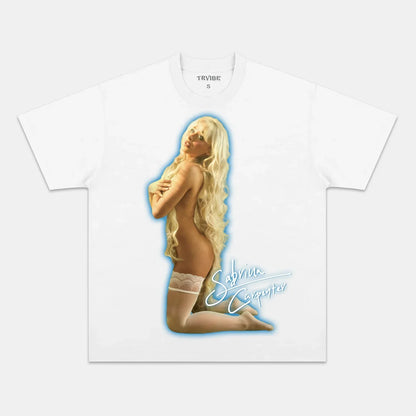 Sabrina Carpenter: Music Icon Tee V8 - www.Shopthatapp.com