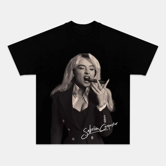 Sabrina Carpenter: Music Icon Tee V12 - www.Shopthatapp.com