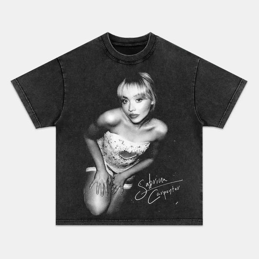 Sabrina Carpenter: Music Icon Tee V5 - www.Shopthatapp.com