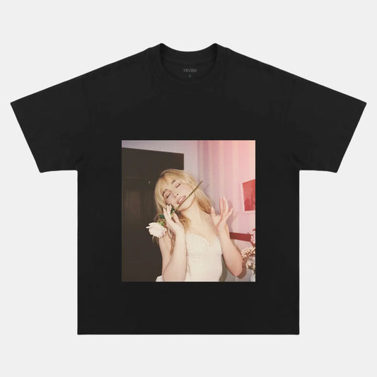Sabrina Carpenter: Music Icon Tee V6 - www.Shopthatapp.com