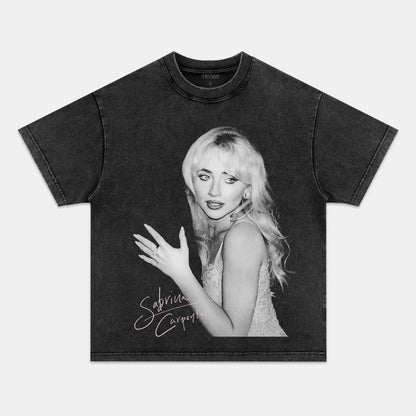 Sabrina Carpenter: Music Icon Tee V19 - www.Shopthatapp.com