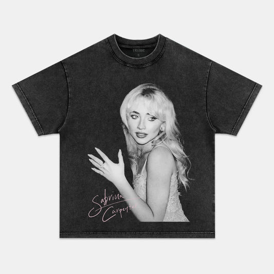 Sabrina Carpenter: Music Icon Tee V19 - www.Shopthatapp.com