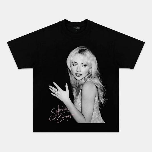 Sabrina Carpenter: Music Icon Tee V19 - www.Shopthatapp.com