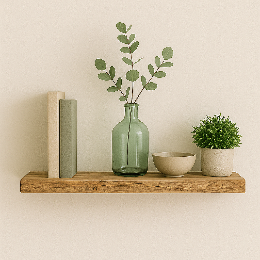 Tablette flottante en bois reclamer 2'' - www.Shopthatapp.com