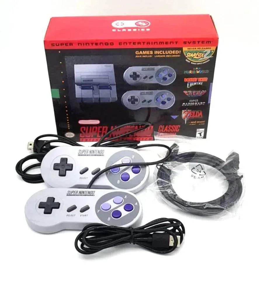 SNES Game Console 16 Bit MINI Game Console Replica - www.Shopthatapp.com #