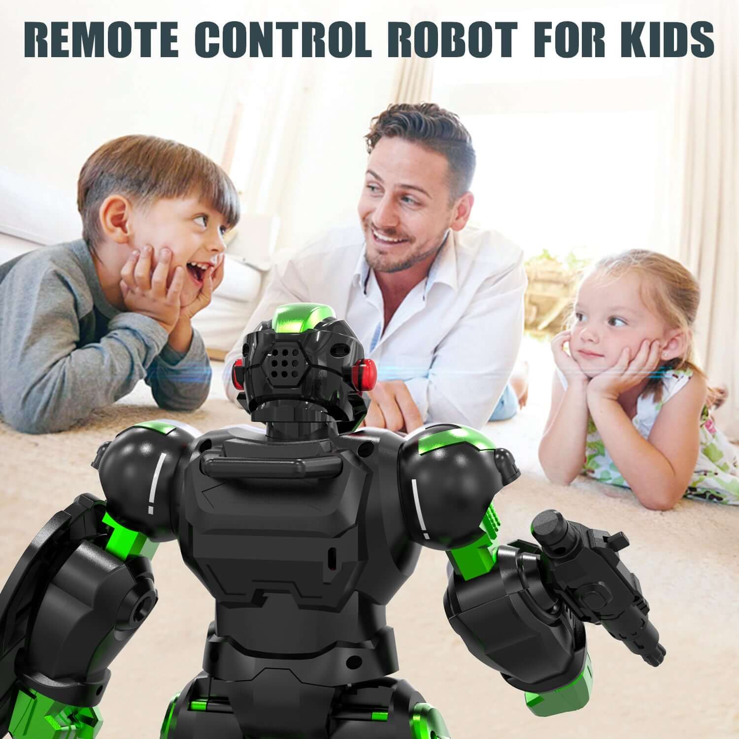 STEMTRON Programmable RC Robot Toy with Gesture Sensing and Interactive Play - www.Shopthatapp.com #