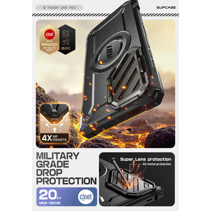 Galaxy S25 Ultra Unicorn Beetle MAG XT Bumper Case -Black
