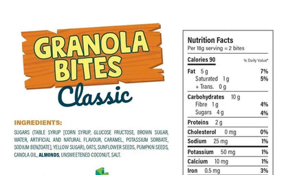 Canada Moose Granola Bites Classic Bag 100G - www.Shopthatapp.com