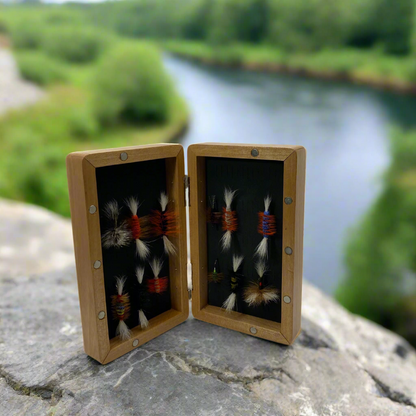 Local Hand Crafted Wooden Flyboxes & Fly Kits - www.Shopthatapp.com