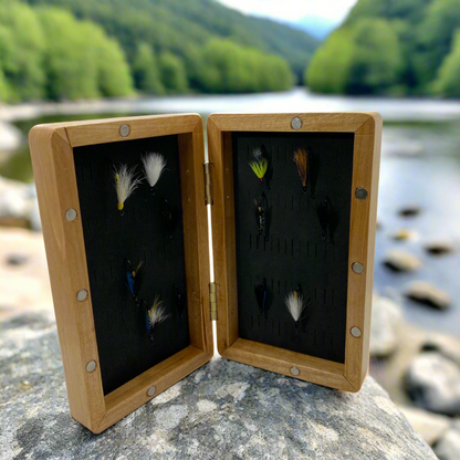 Local Hand Crafted Wooden Flyboxes & Fly Kits - www.Shopthatapp.com