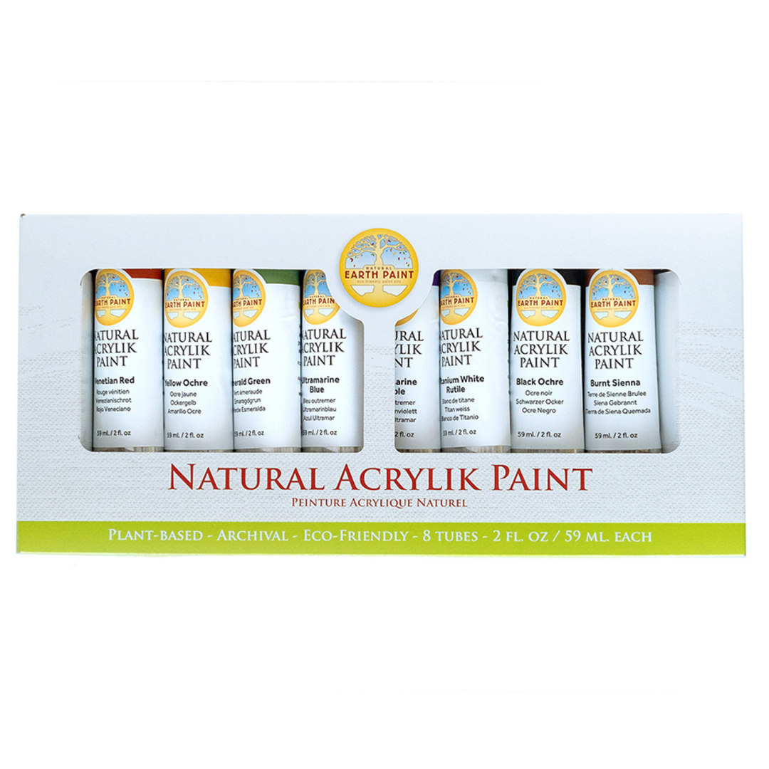 The Eco-Artist's Acrylic Gift Set - Earth Colour - www.Shopthatapp.com