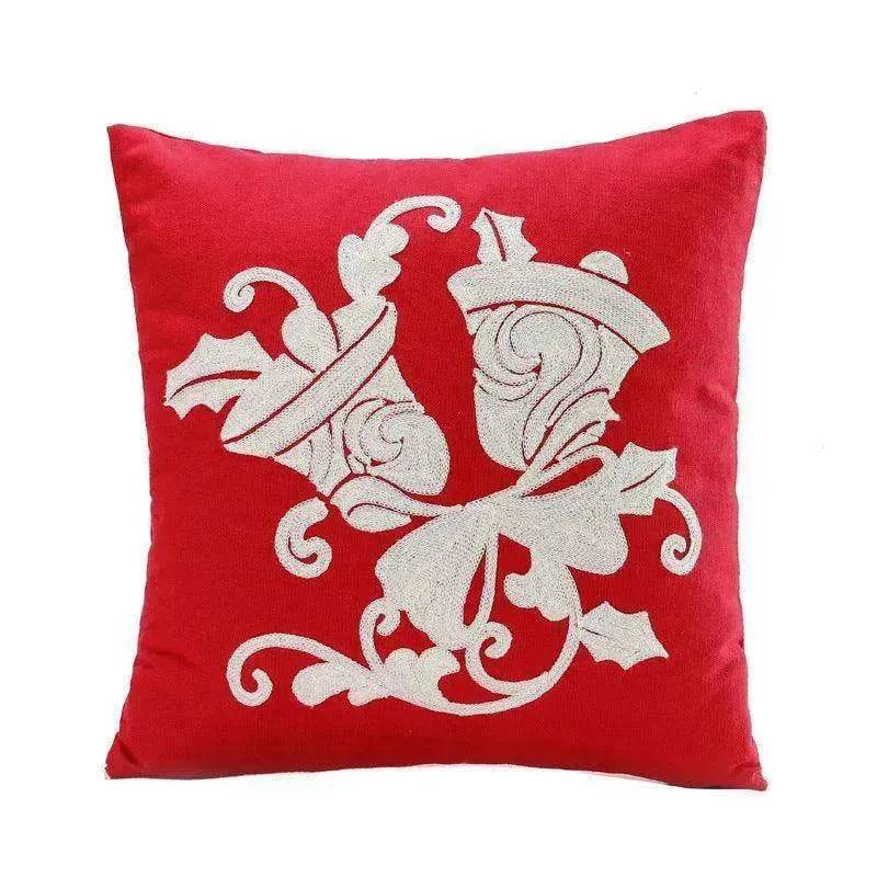 Santa Claus Tree Snowman Sofa Cushion Cover Pillow Case - www.Shopthatapp.com