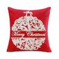 Santa Claus Tree Snowman Sofa Cushion Cover Pillow Case - www.Shopthatapp.com