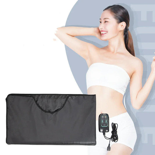 Sauna Blanket Far Infrared Hot Compress Single Zipper Acid Discharge Blanket - www.Shopthatapp.com