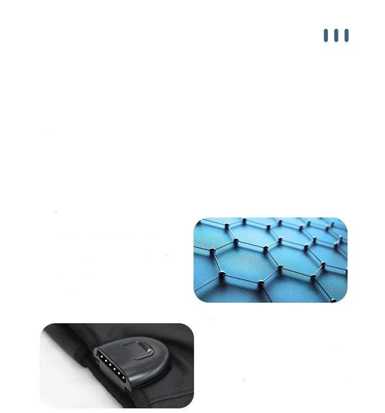 Sauna Blanket Far Infrared Hot Compress Single Zipper Acid Discharge Blanket - www.Shopthatapp.com