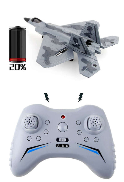 F22 4CH RC Fighter Plane - 2.4G EPP Warbird RTF Toy for Kids - www.Shopthatapp.com