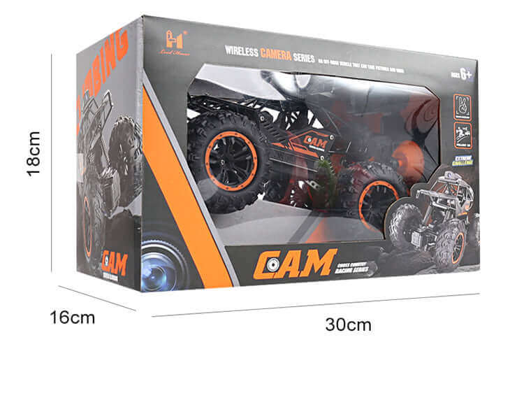 1:18 RC Car with 720P HD Camera - WiFi FPV Climbing SUV Toy | KidsToyLover - www.Shopthatapp.com
