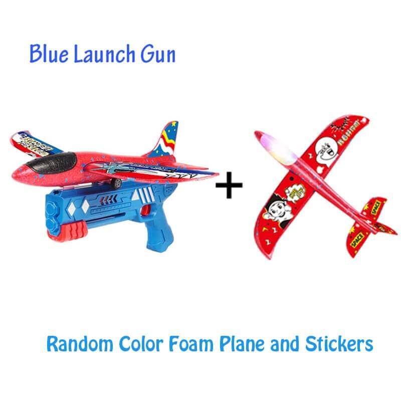 2024 Foam Plane Launcher Gun Toy - Outdoor Catapult Airplane for Kids - www.Shopthatapp.com