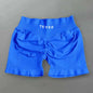 TEYEO Fashion Summer Women's Yoga Shorts Sports Running Breathable Comfortable High Waist Seamless Quick Drying Yoga Shorts