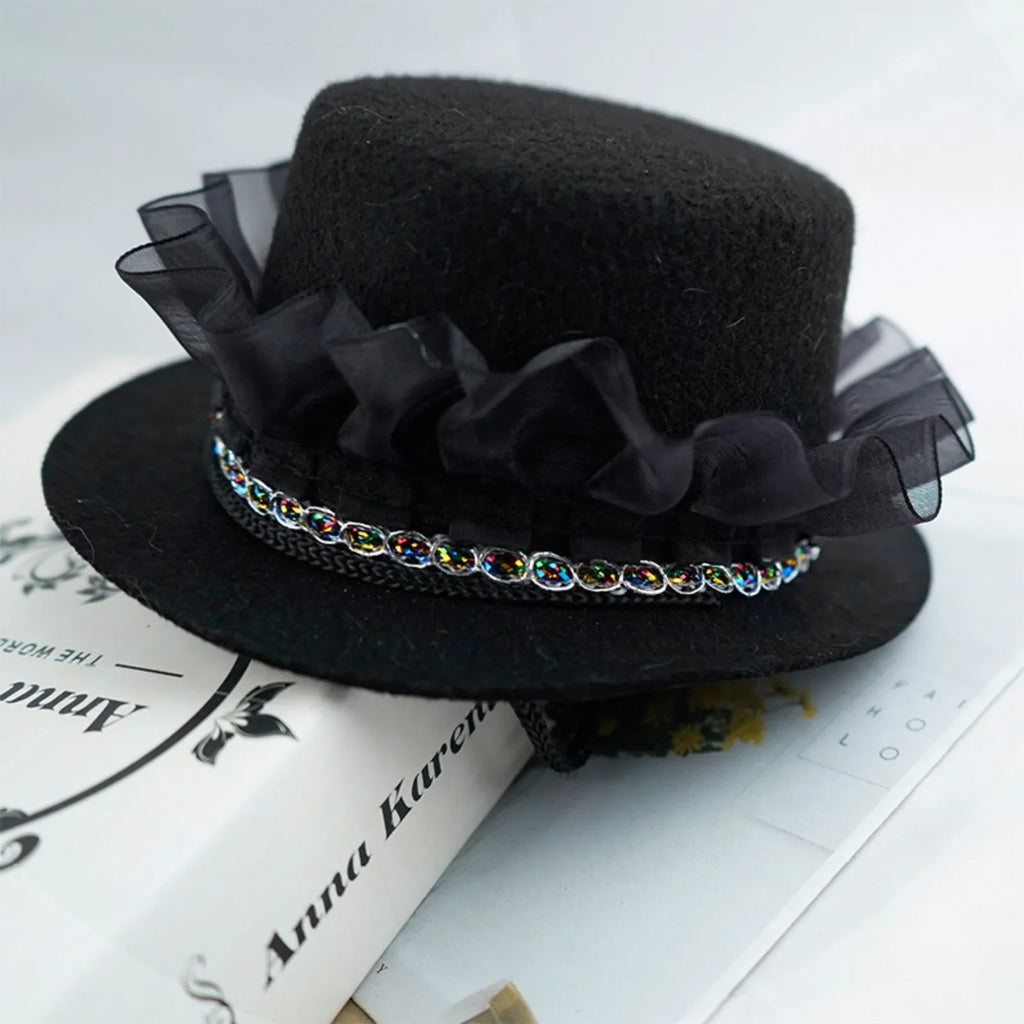 Festival Dog Hat Dogs Cat Wedding Party Gentleman Hats Caps For Puppy Kitten Headwear Pet Halloween Photo Prop Top Hat Accessory - www.Shopthatapp.com