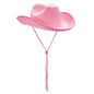 2024 Fashion Women´s Party Hats Cowboy Hat Adult Solid Color Furry Trim Wide Brim Hat Female Cap for Dating Party - www.Shopthatapp.com