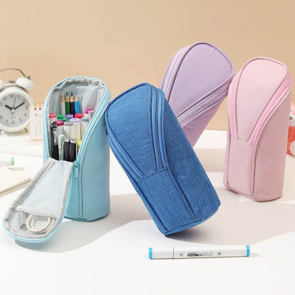 School Stationery Case Organizer Bag Pen Cute Pencil Pouch - www.Shopthatapp.com #