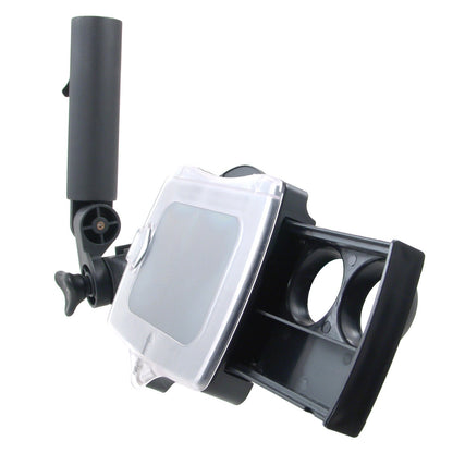 Scorecard/Umbrella Holder Combo for Golf Cart - www.Shopthatapp.com #