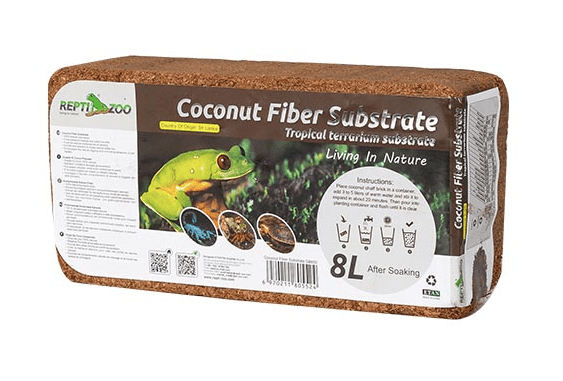 Briques de coco compressées REPTIZOO 8L #SB650