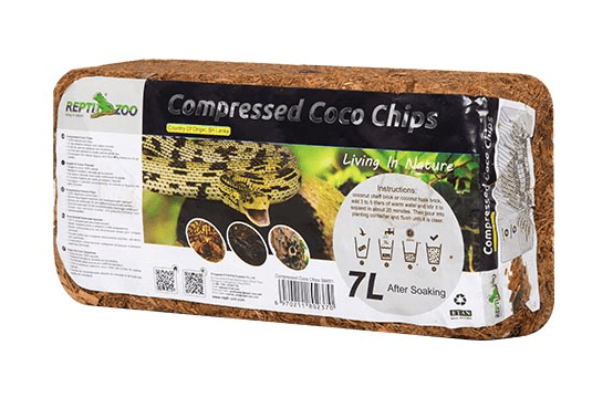 REPTIZOO 7L Compressed Coco Chips #SB651 - www.Shopthatapp.com