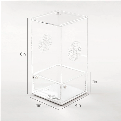 REPTIZOO Acrylic Breeding Enclosure ACR Series (Mantis Feeder)