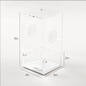 REPTIZOO Acrylic Breeding Enclosure ACR Series (Mantis Feeder)