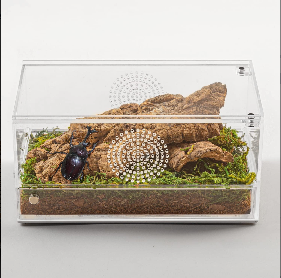 REPTIZOO Acrylic Breeding Enclosure ACR Series (Mantis Feeder)