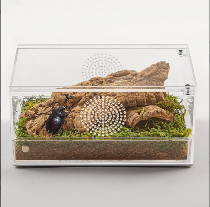 REPTIZOO Acrylic Breeding Enclosure ACR Series (Mantis Feeder)