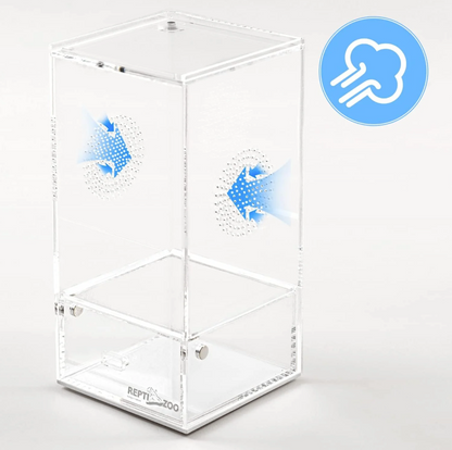 REPTIZOO Acrylic Breeding Enclosure ACR Series (Mantis Feeder)