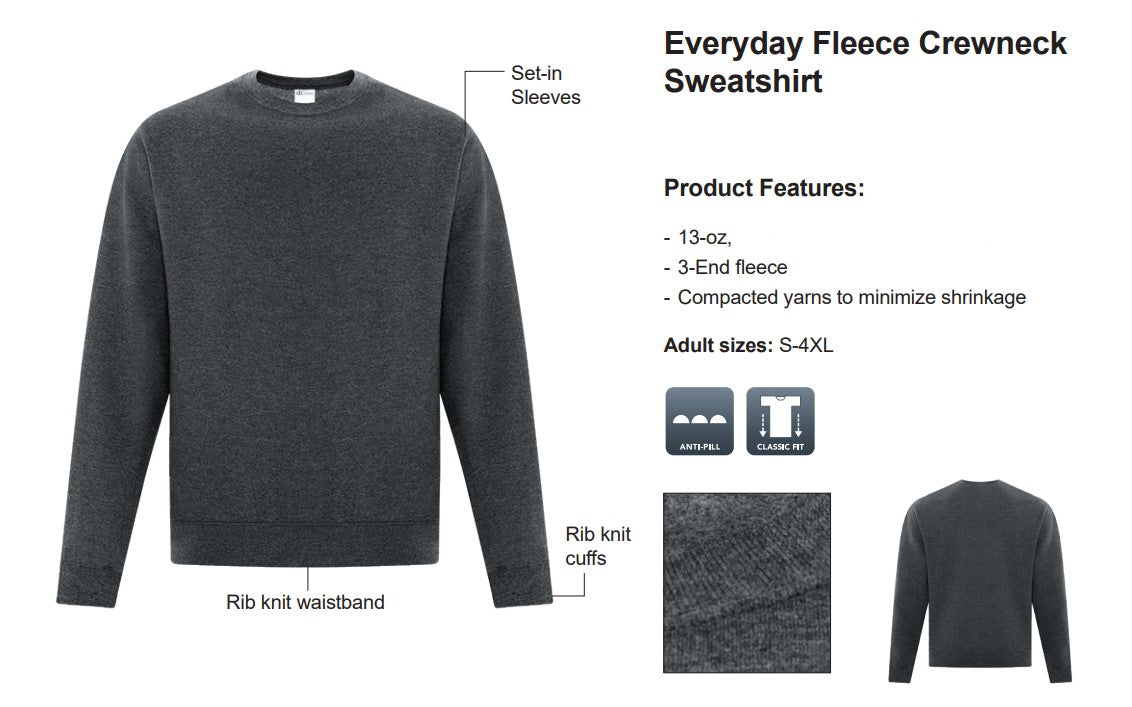 Embroidered Christmas Ornament Crewneck Sweater - www.Shopthatapp.com