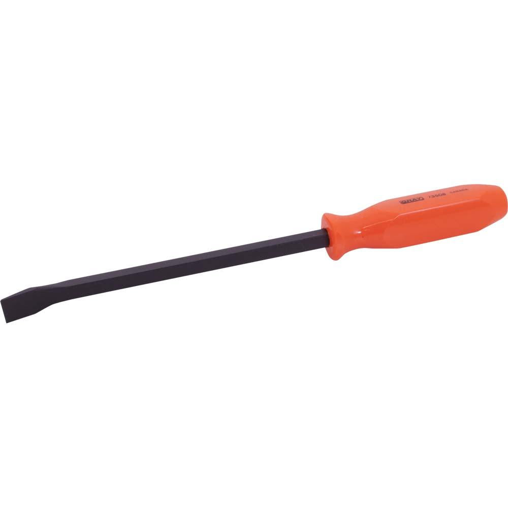 Screwdriver Handle Pry Bars, Curved Black Oxide Finish Blade - www.Shopthatapp.com #
