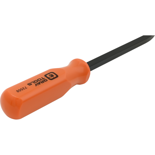 Screwdriver Handle Pry Bars, Curved Black Oxide Finish Blade - www.Shopthatapp.com #