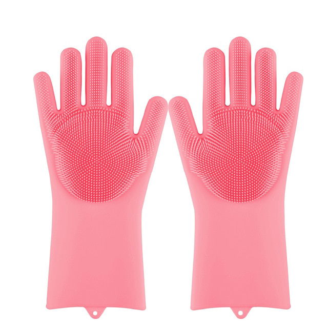 Scrubber  Gloves-Cosmetics-www.Shopthatapp.com-Color:Pink-KitchenJoint