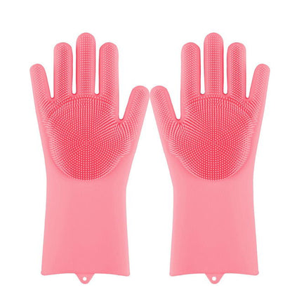 Scrubber  Gloves-Cosmetics-www.Shopthatapp.com-Color:Pink-KitchenJoint